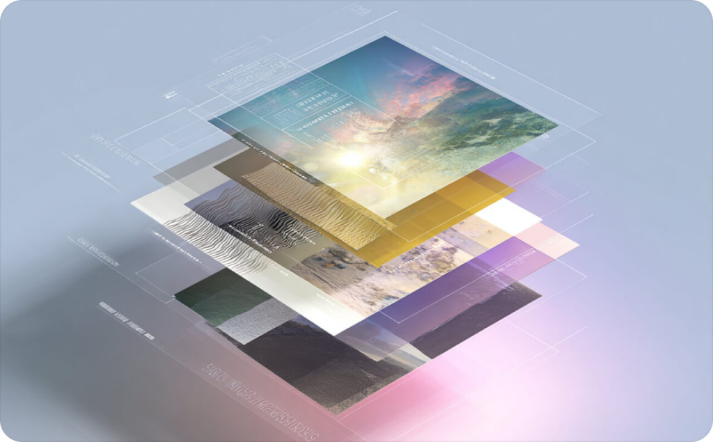 slides of banners and designs