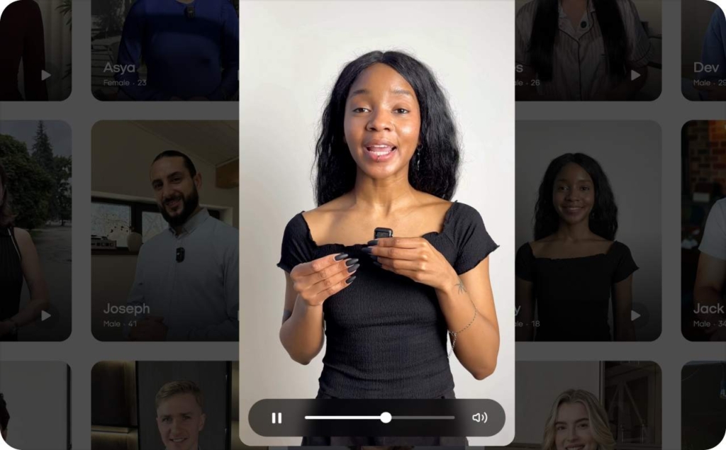 Zeely AI UGC avatars