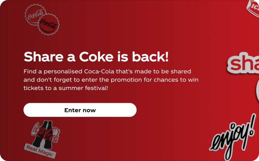 Coca-Cola personalized aD