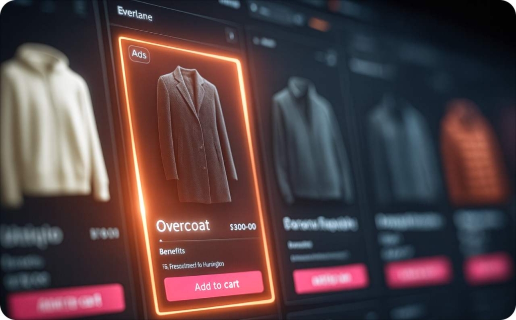 Digital clothes scrolling