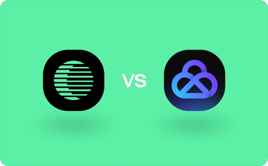 Zeely AI vs Akool AI logos