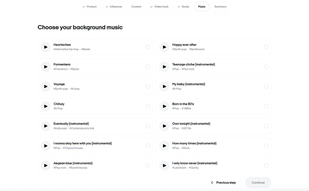 Zeely AI video background