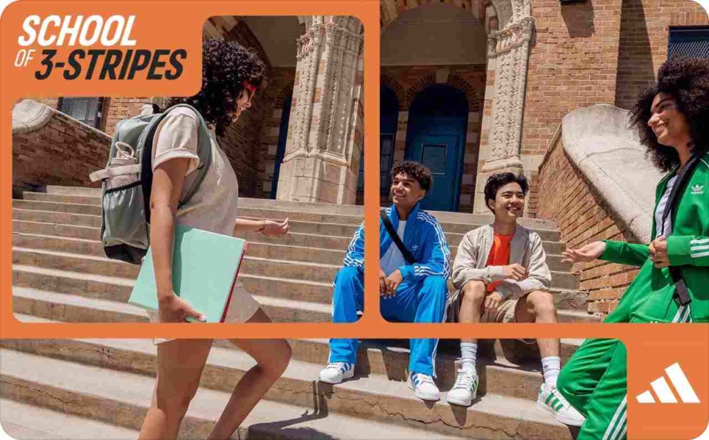 Adidas ''Back to School'' campaign