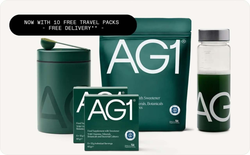 Athletic Greens offer on the website