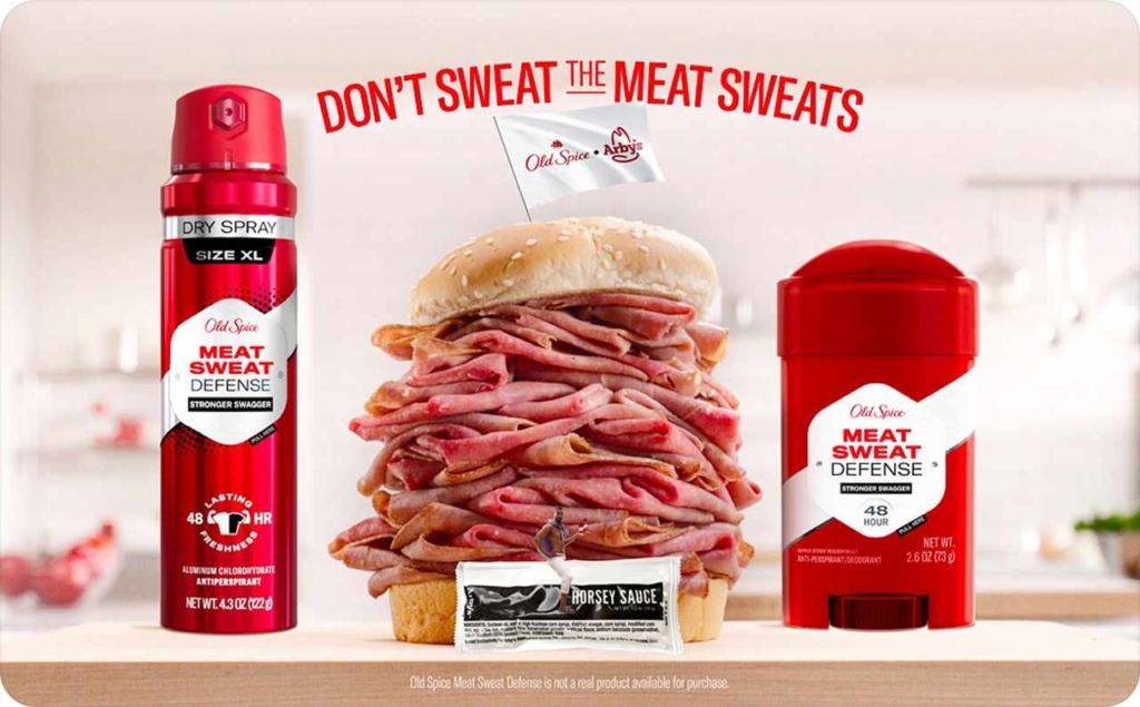 Old Spice and Arby’s collaboration