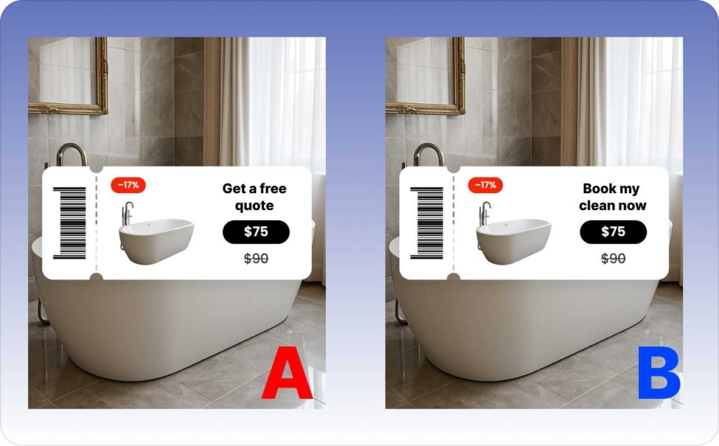 Zeely AI A/B testing