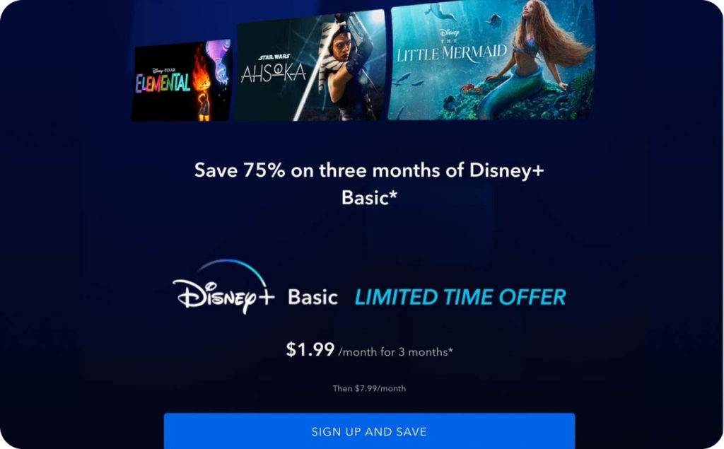 Disney limited time offer