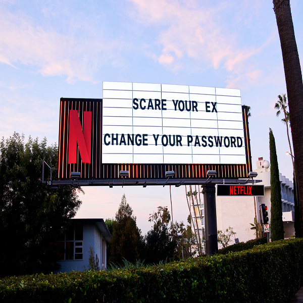 Netflix billboard advertising