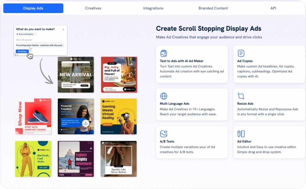 Predis AI landing page