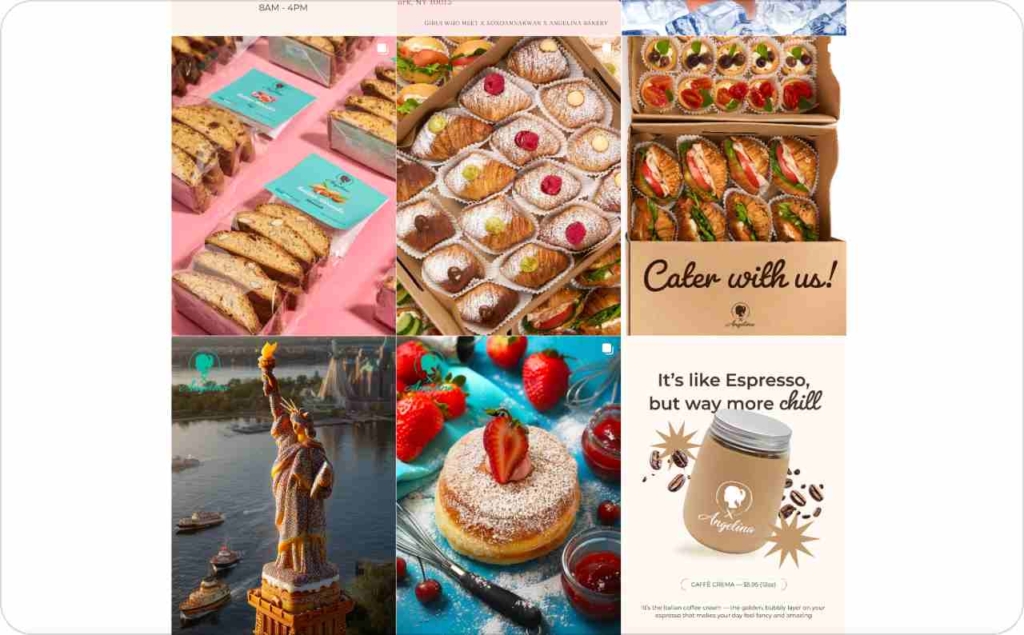 @angelinabakerynyc on Instagram