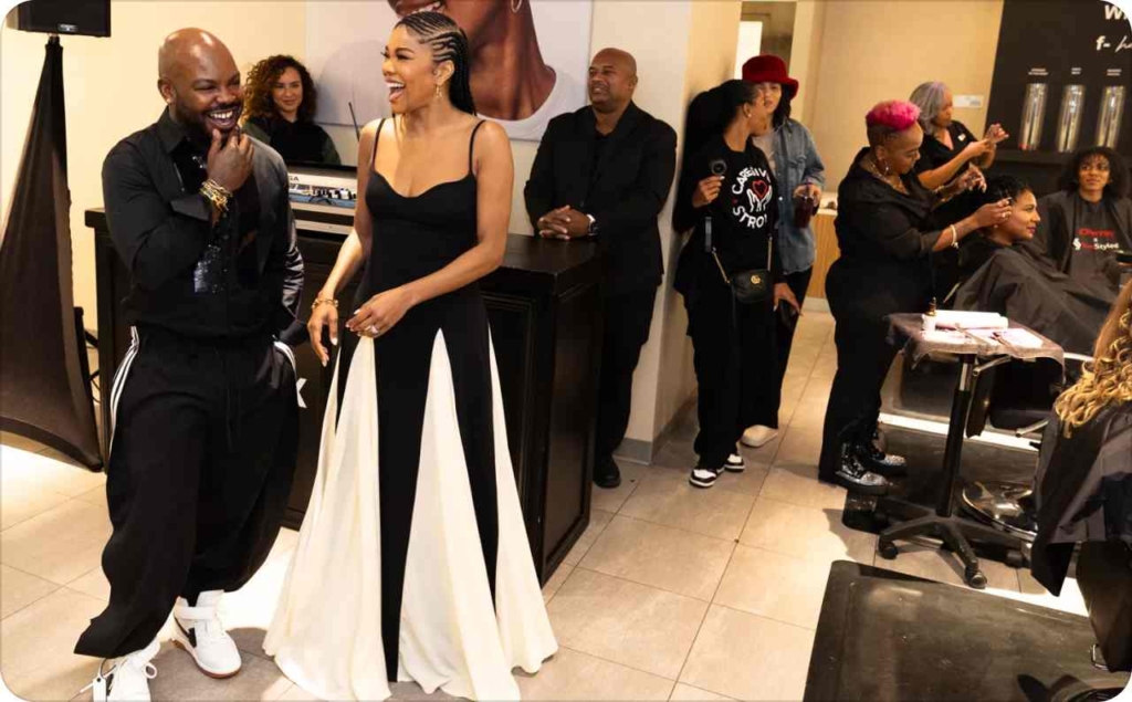 Gabrielle Union + Larry Sims for JCPenney