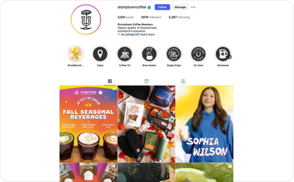 @stumptowncoffee on Instagram